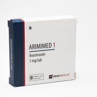 ARIMIMED 1 (Anastrozol, Arimidex) DeusMedical 50 Comprimidos de 1 mg